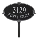 Montecarlo Standard Lawn Address Plaque