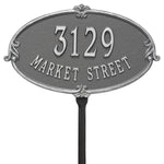 Montecarlo Standard Lawn Address Plaque