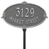 Montecarlo Standard Lawn Address Plaque