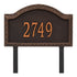 Penhurst Grande Lawn Address Plaque
