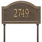 Penhurst Grande Lawn Address Plaque