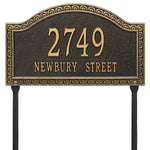 Penhurst Grande Lawn Address Plaque