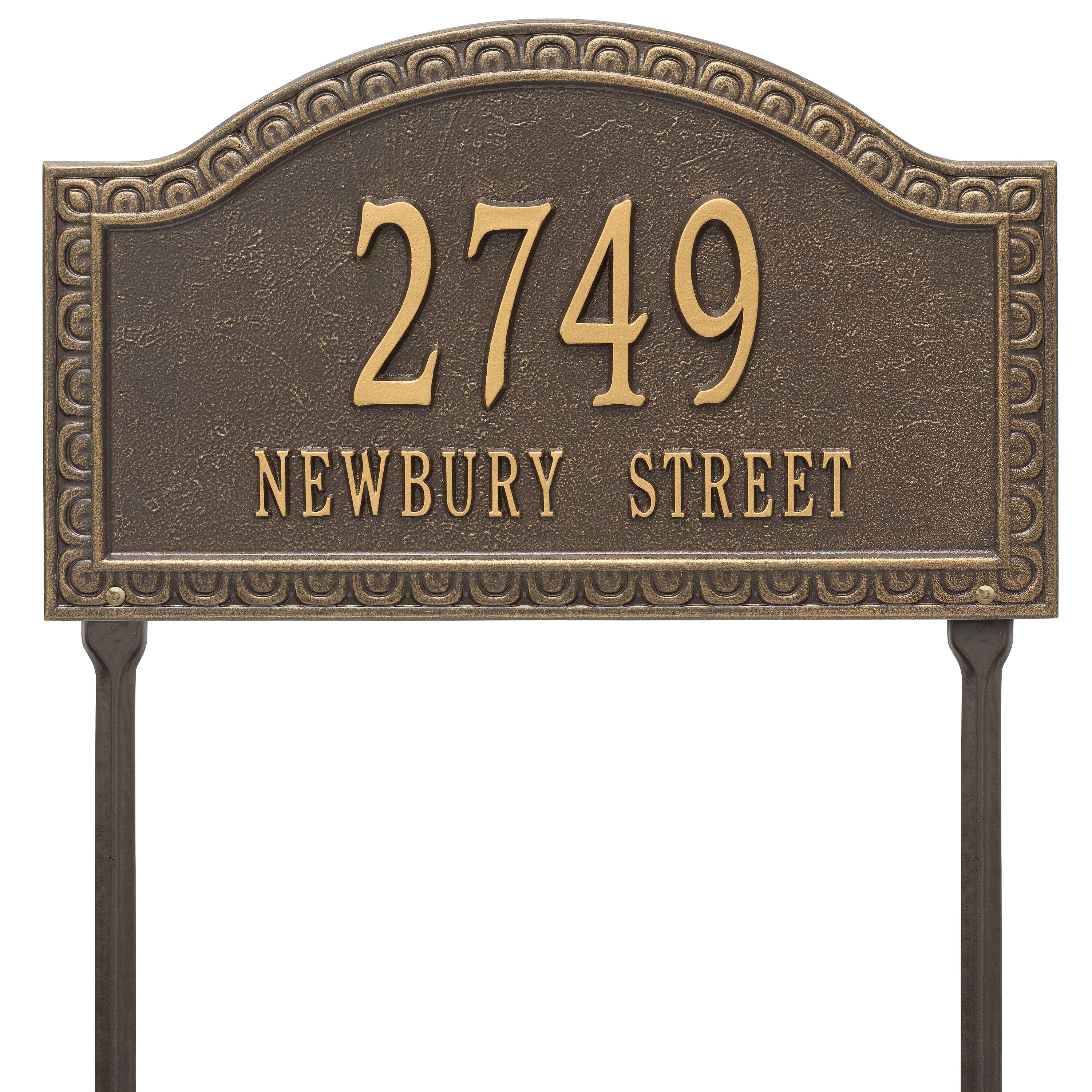 Penhurst Grande Lawn Address Plaque