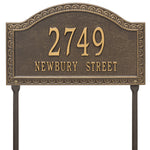 Penhurst Grande Lawn Address Plaque