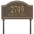 Penhurst Grande Lawn Address Plaque