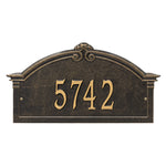 Roselyn Arch Grande Wall Address Plaque