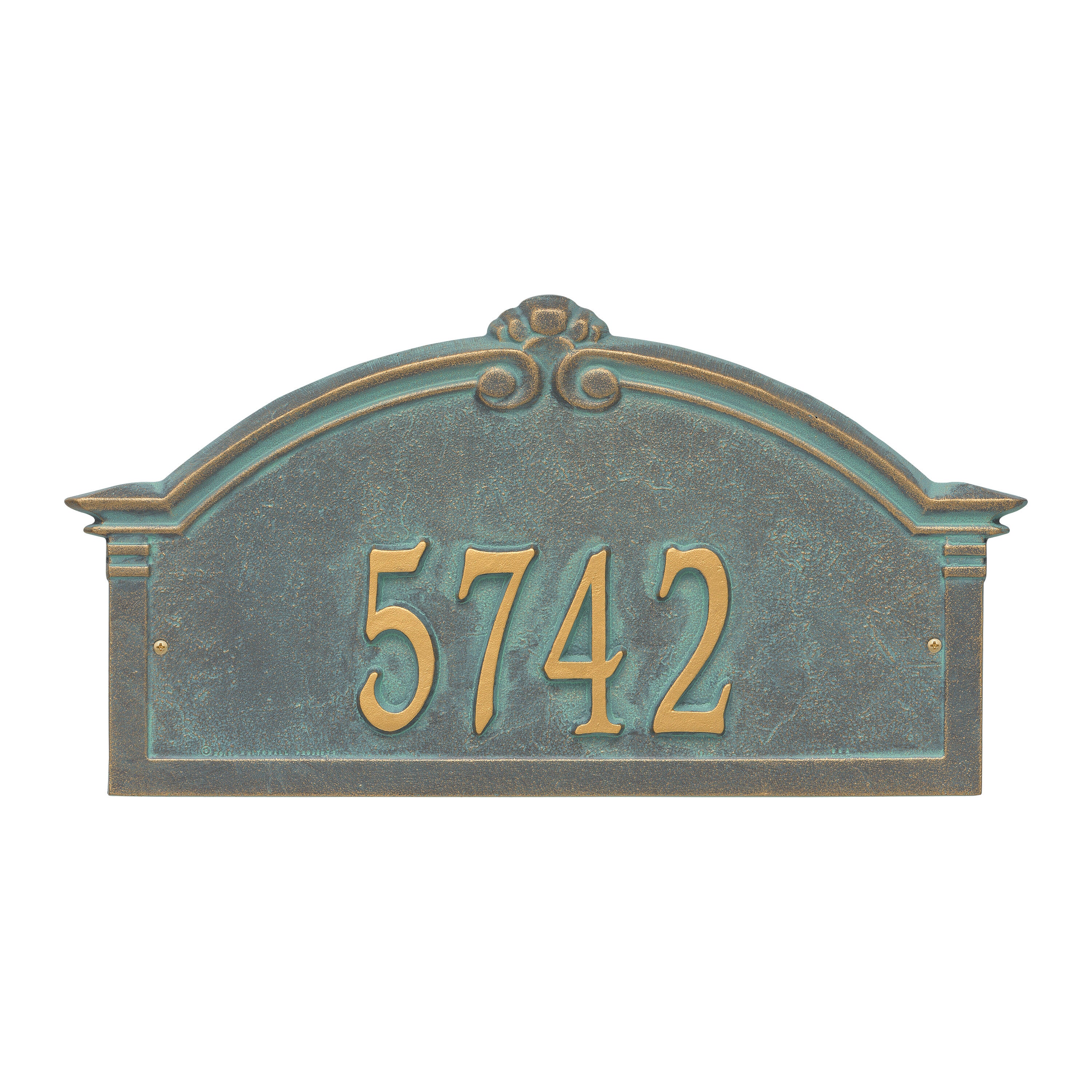 Roselyn Arch Grande Wall Address Plaque