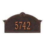 Roselyn Arch Grande Wall Address Plaque