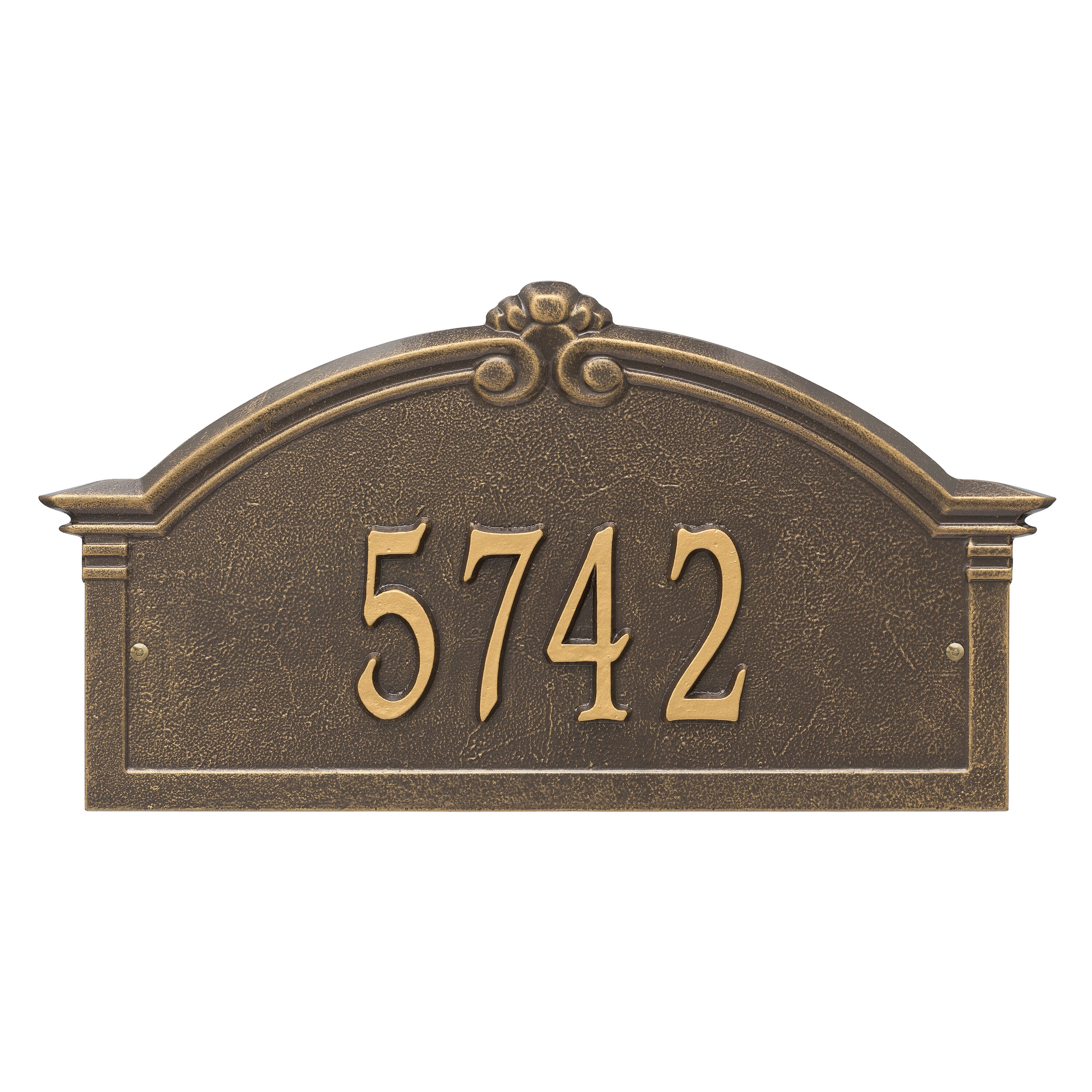 Roselyn Arch Grande Wall Address Plaque