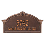 Roselyn Arch Grande Wall Address Plaque