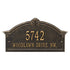 Roselyn Arch Grande Wall Address Plaque