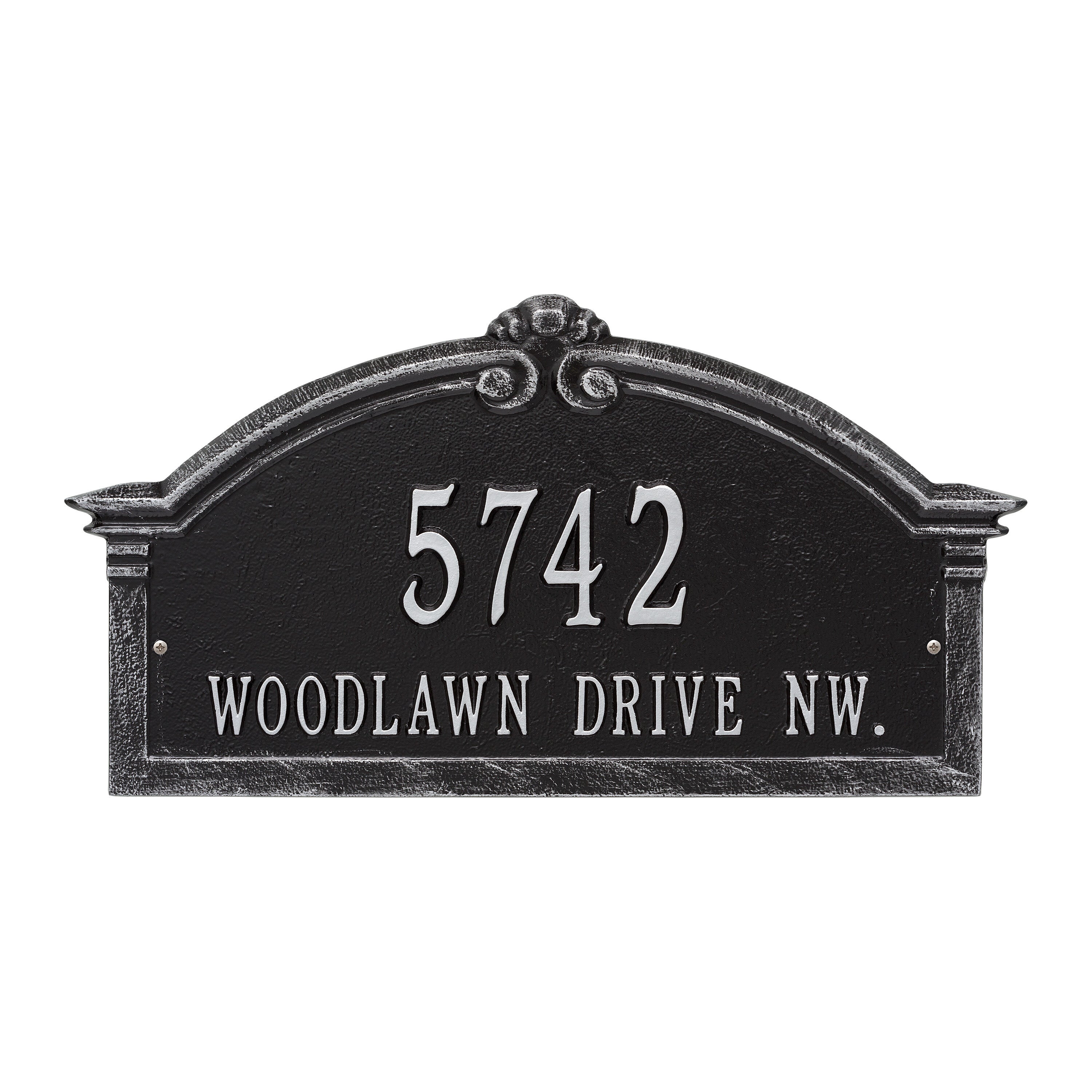 Roselyn Arch Grande Wall Address Plaque