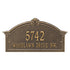 Roselyn Arch Grande Wall Address Plaque