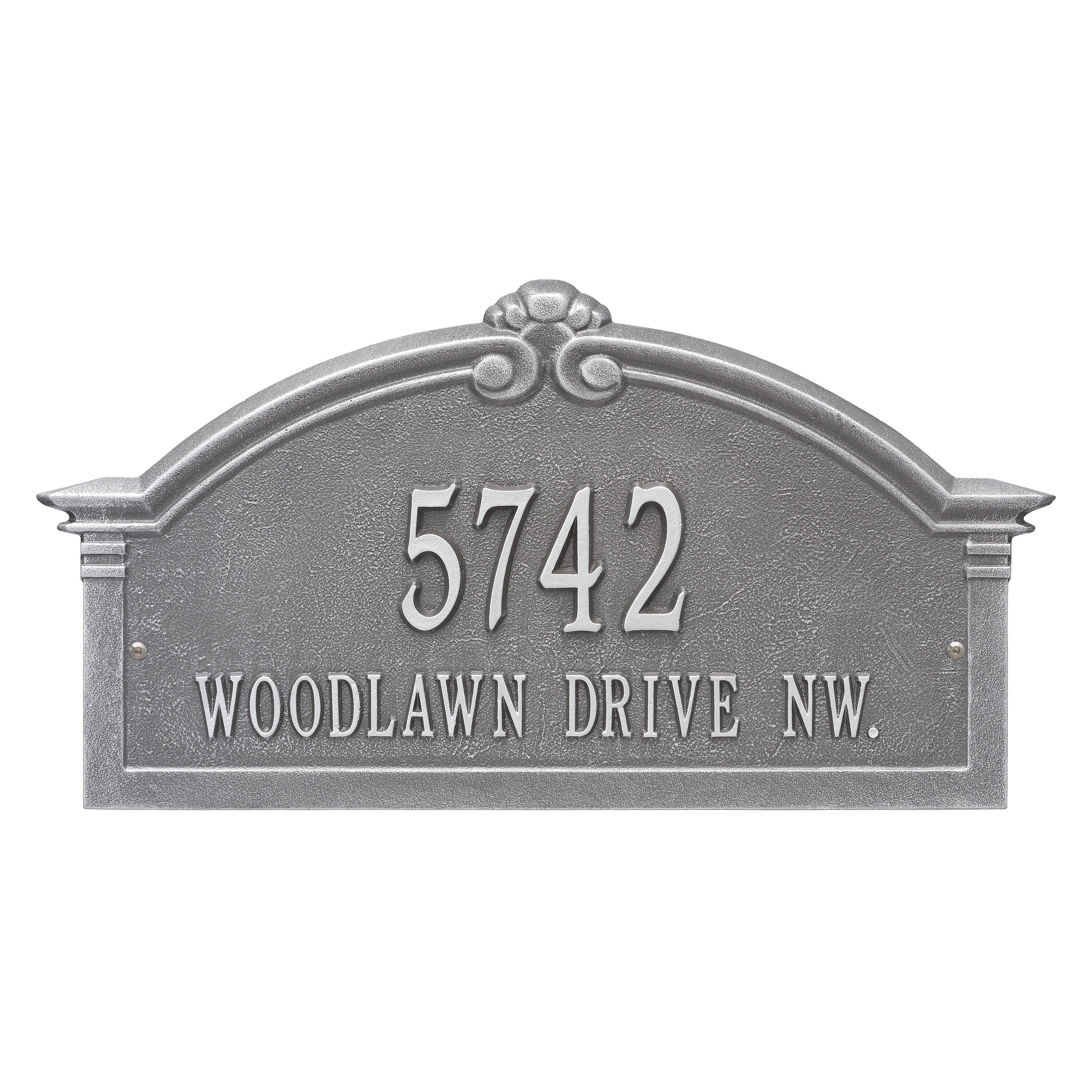 Roselyn Arch Grande Wall Address Plaque