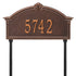 Roselyn Arch Grande Lawn Address Plaque