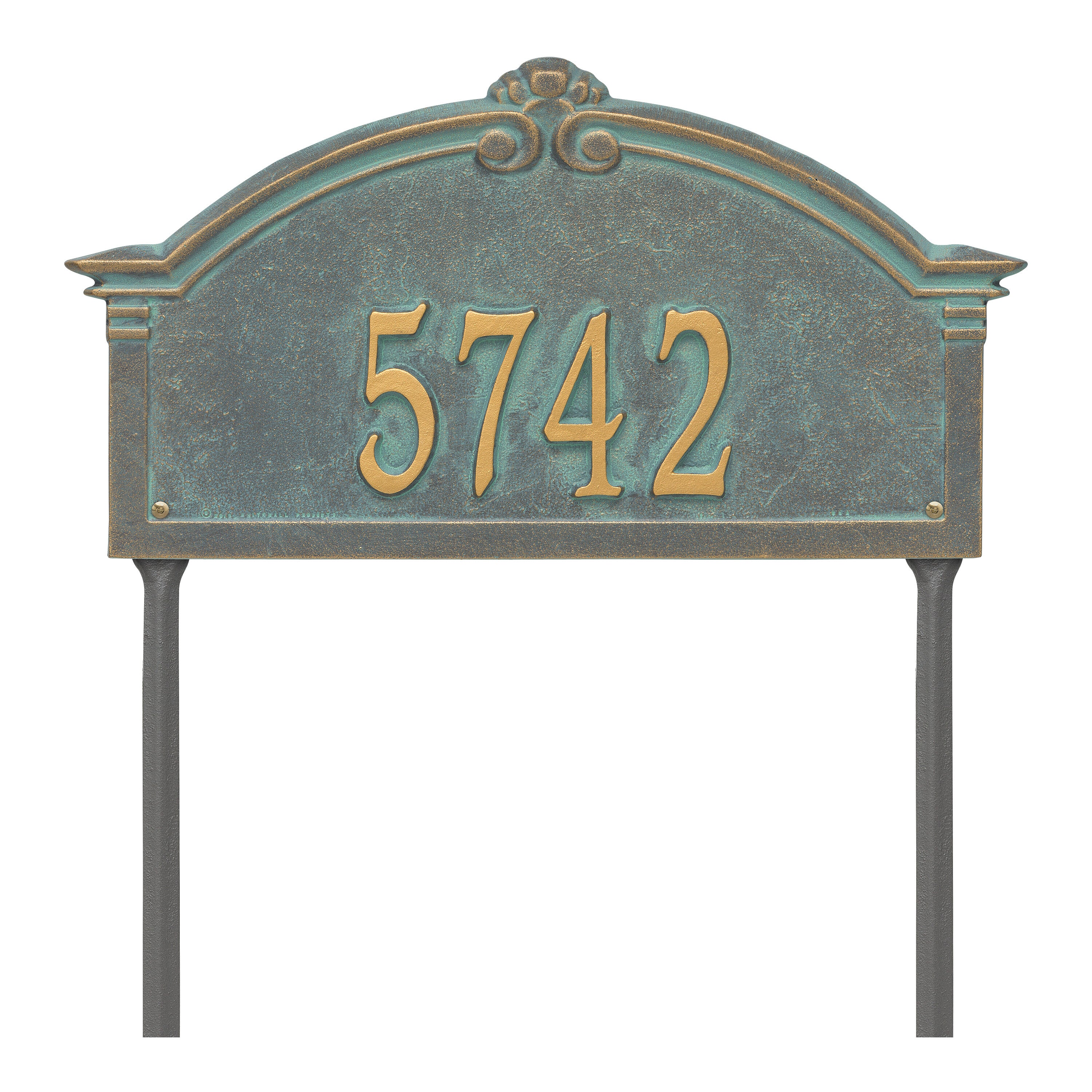 Roselyn Arch Grande Lawn Address Plaque