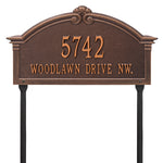 Roselyn Arch Grande Lawn Address Plaque
