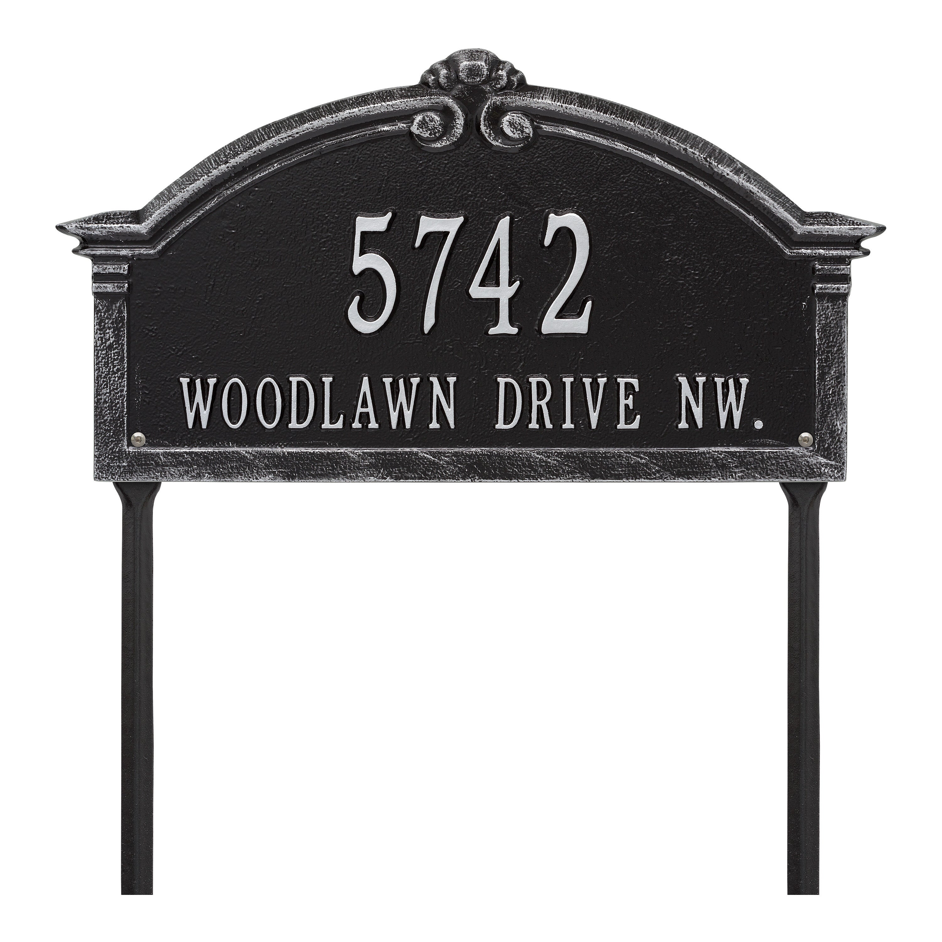 Roselyn Arch Grande Lawn Address Plaque