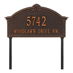 Roselyn Arch Grande Lawn Address Plaque