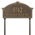 Roselyn Arch Grande Lawn Address Plaque