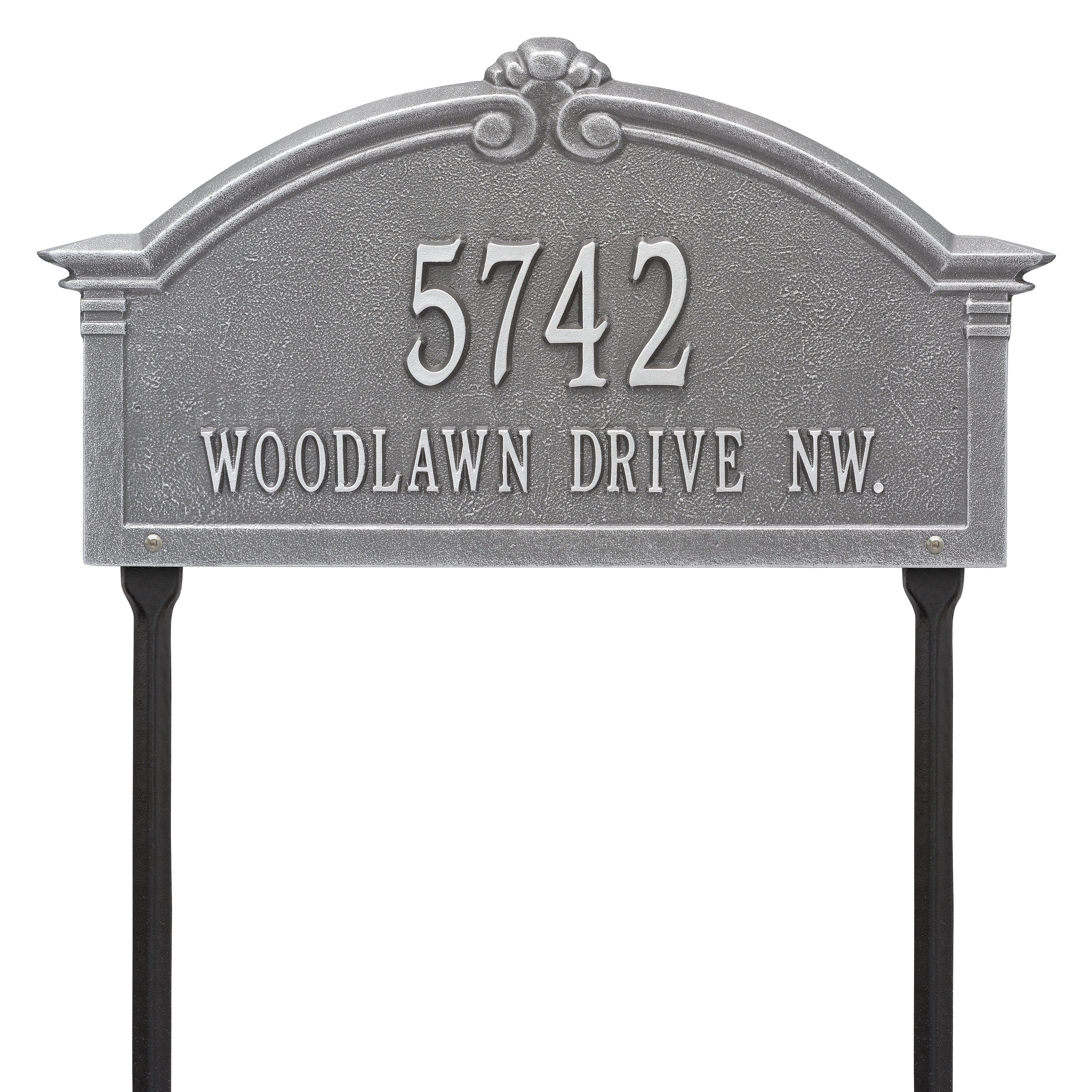 Roselyn Arch Grande Lawn Address Plaque