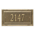 Gardengate Grande Wall Address Plaque
