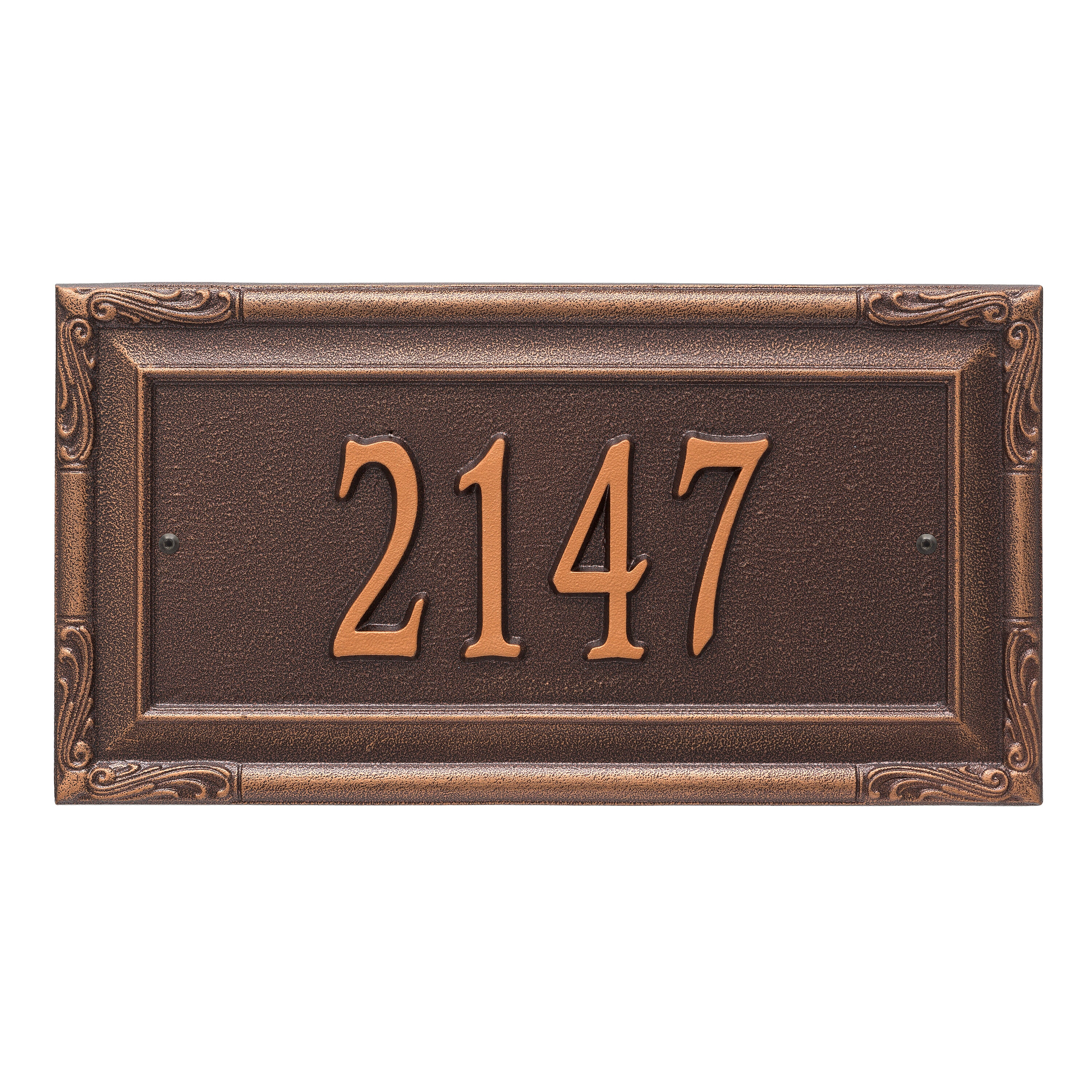 Gardengate Grande Wall Address Plaque
