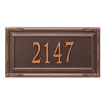 Gardengate Grande Wall Address Plaque