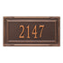 Gardengate Grande Wall Address Plaque