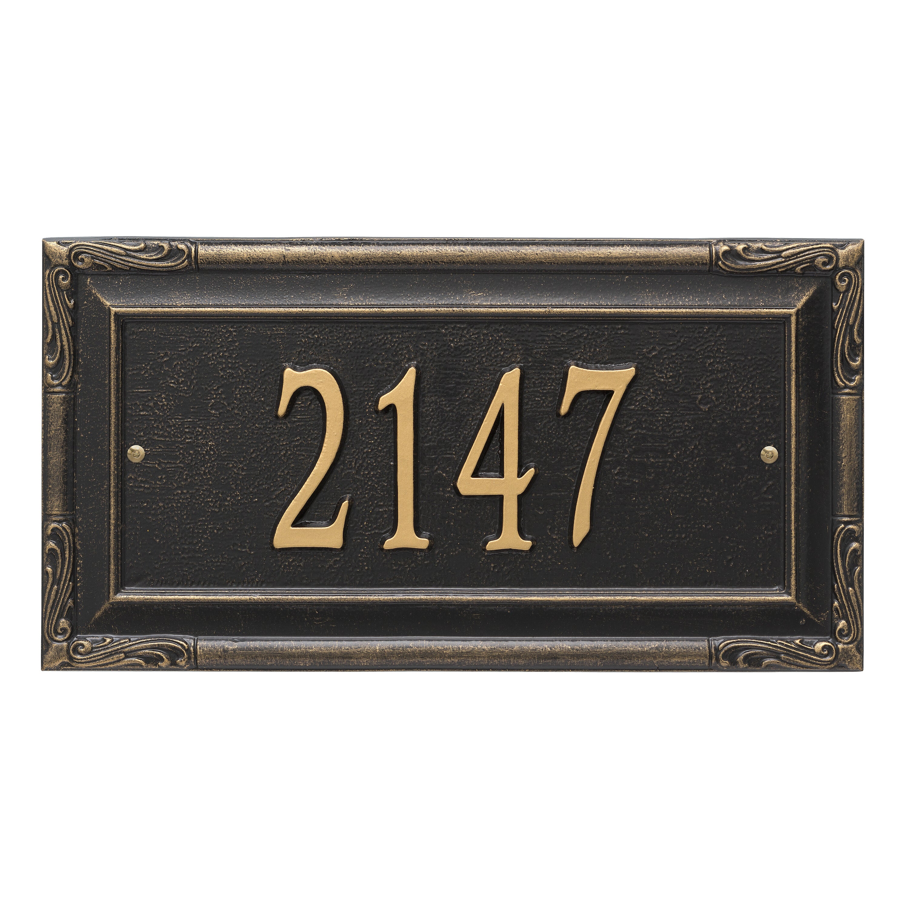 Gardengate Grande Wall Address Plaque