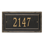 Gardengate Grande Wall Address Plaque