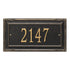 Gardengate Grande Wall Address Plaque