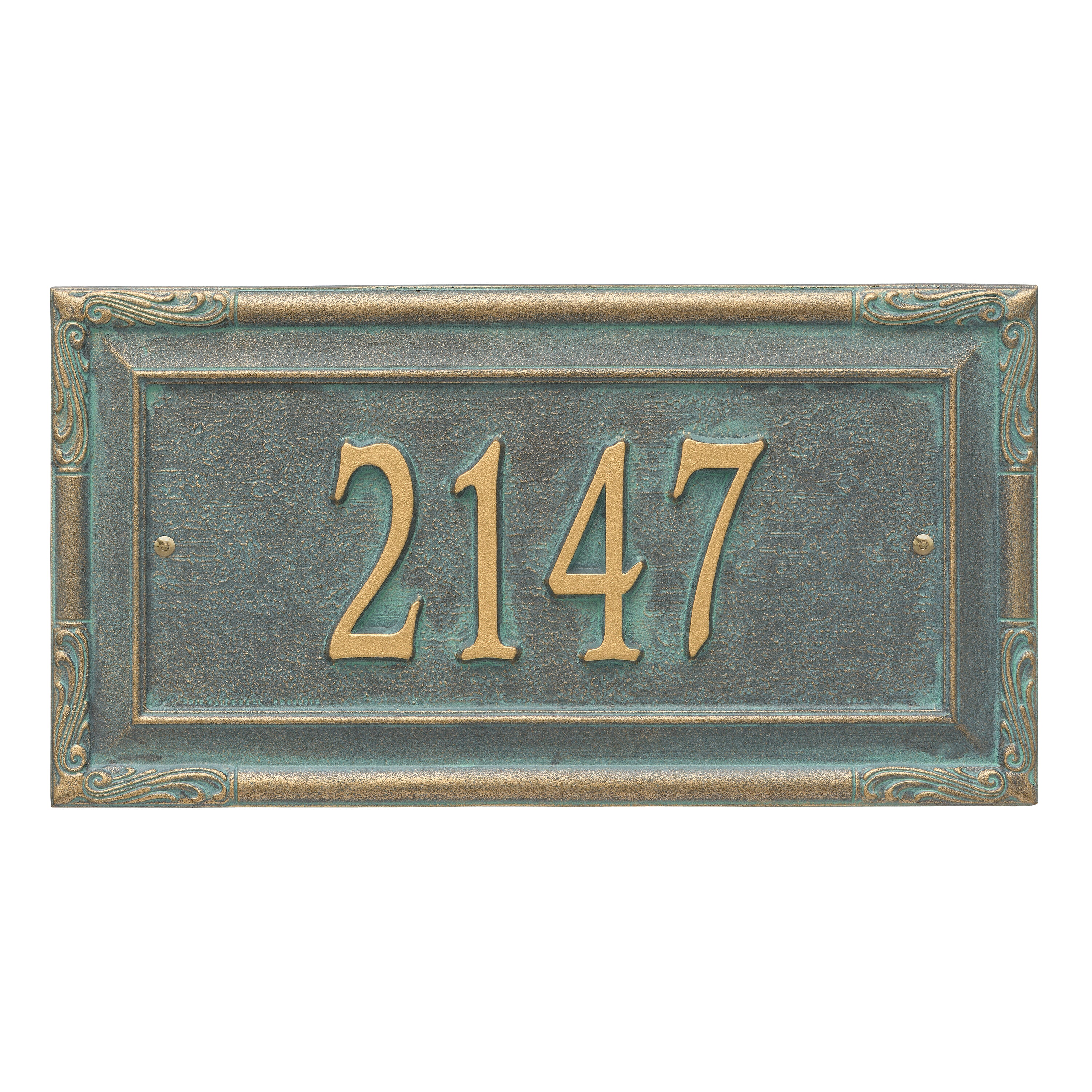 Gardengate Grande Wall Address Plaque