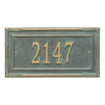 Gardengate Grande Wall Address Plaque