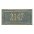 Gardengate Grande Wall Address Plaque