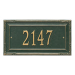 Gardengate Grande Wall Address Plaque
