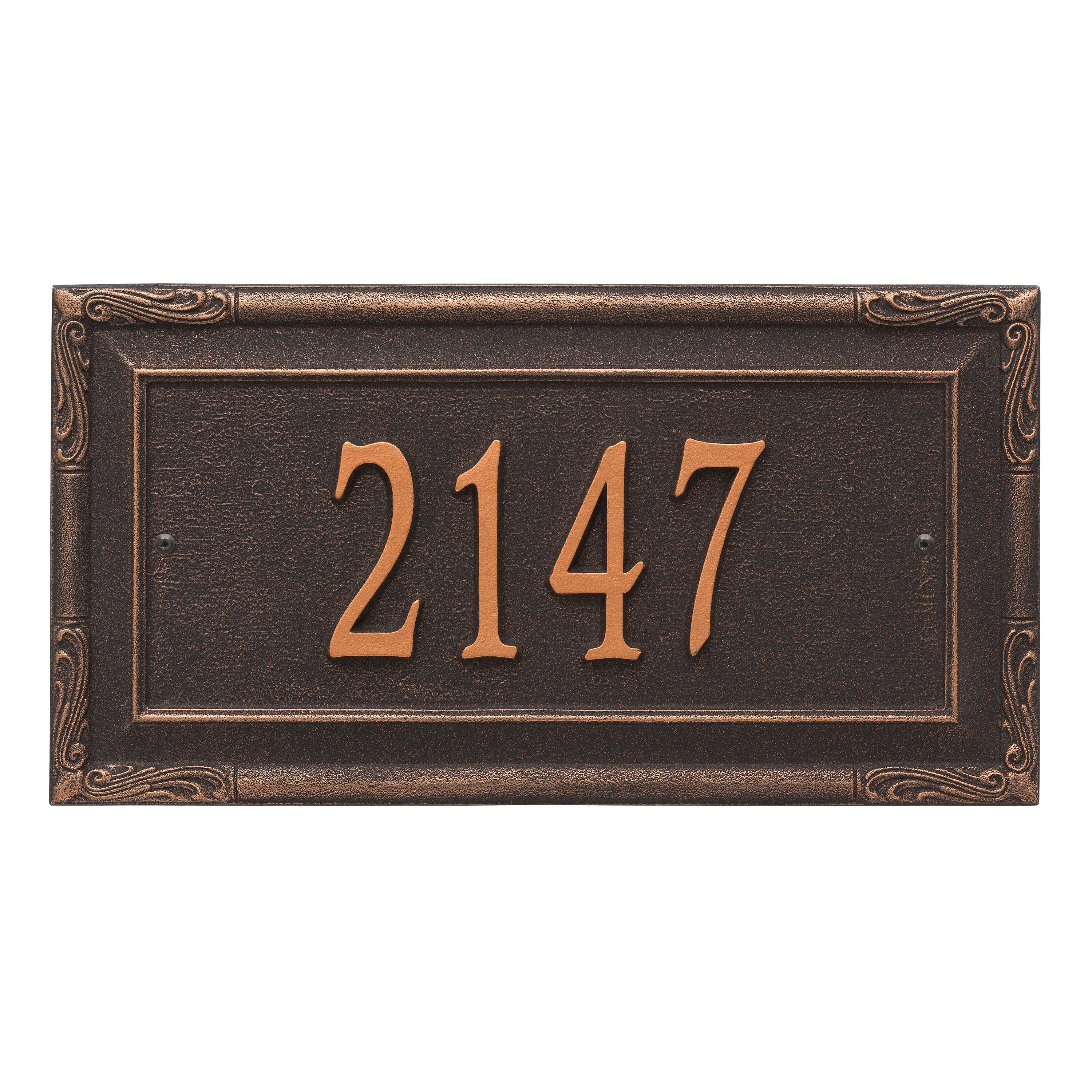 Gardengate Grande Wall Address Plaque