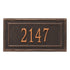 Gardengate Grande Wall Address Plaque