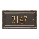 Gardengate Grande Wall Address Plaque