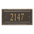 Gardengate Grande Wall Address Plaque