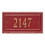 Gardengate Grande Wall Address Plaque