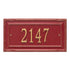 Gardengate Grande Wall Address Plaque