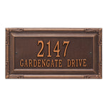 Gardengate Grande Wall Address Plaque