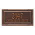 Gardengate Grande Wall Address Plaque