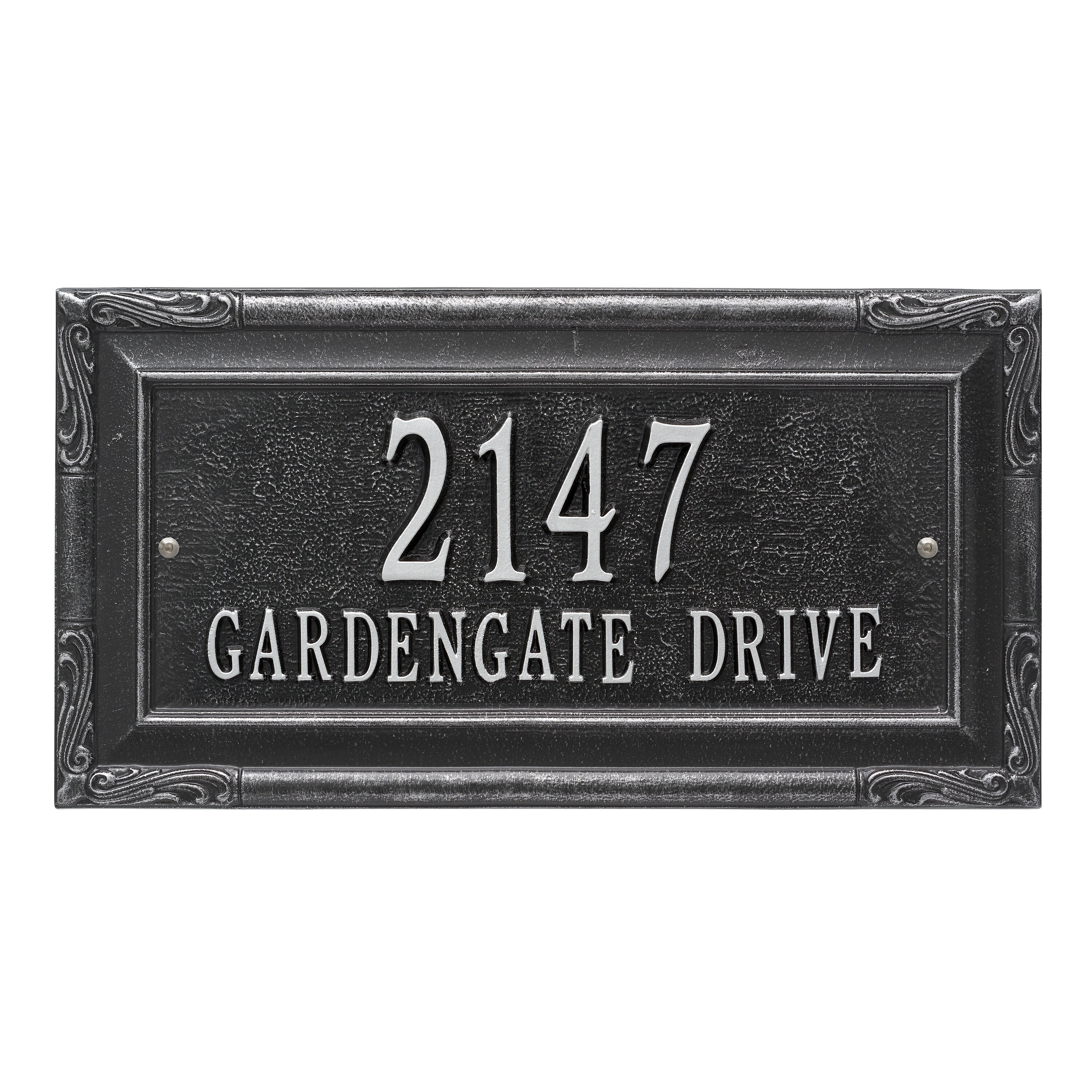 Gardengate Grande Wall Address Plaque