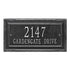 Gardengate Grande Wall Address Plaque