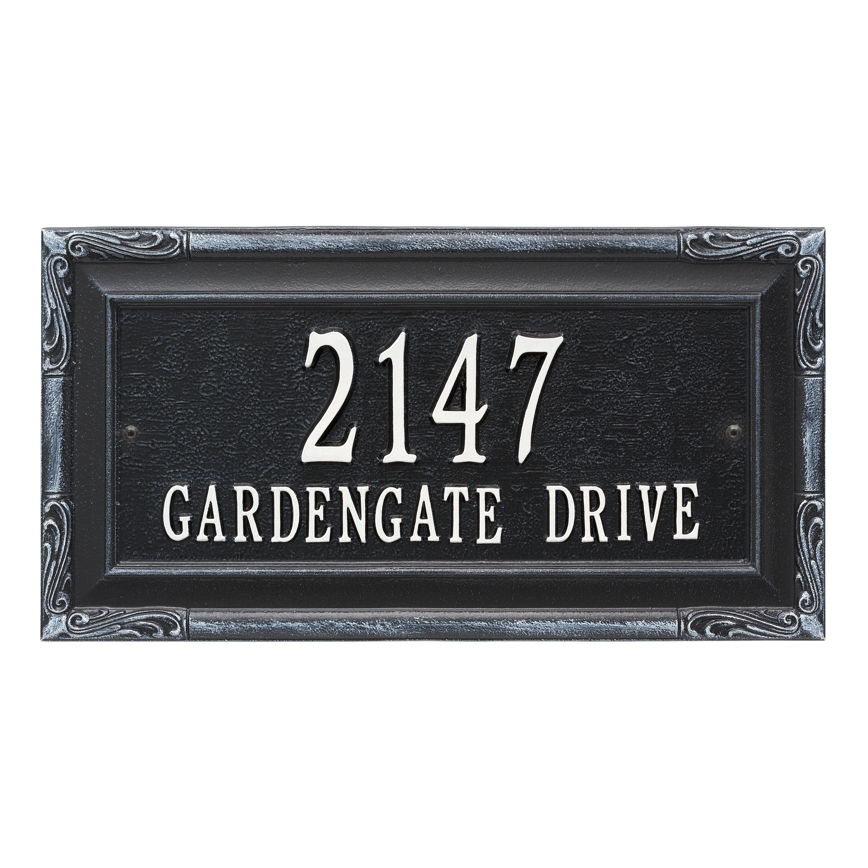 Gardengate Grande Wall Address Plaque
