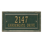 Gardengate Grande Wall Address Plaque