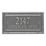 Gardengate Grande Wall Address Plaque