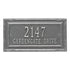 Gardengate Grande Wall Address Plaque